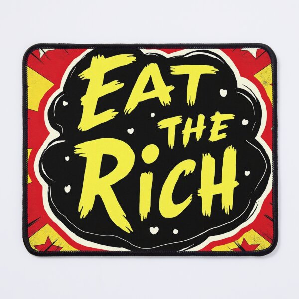 Item preview, EAT THE RICH - PIZZARIA designed and sold by Prometheus31.