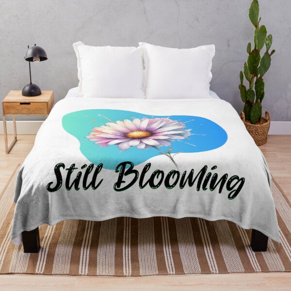 Item preview, Still Blooming — Watercolor Wildflower Art | Gentle Growth & Self-Love Shirt designed and sold by MTeesGA.