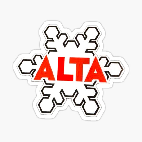 Item preview, Best Seller: Alta designed and sold by Lift Line Stickers.