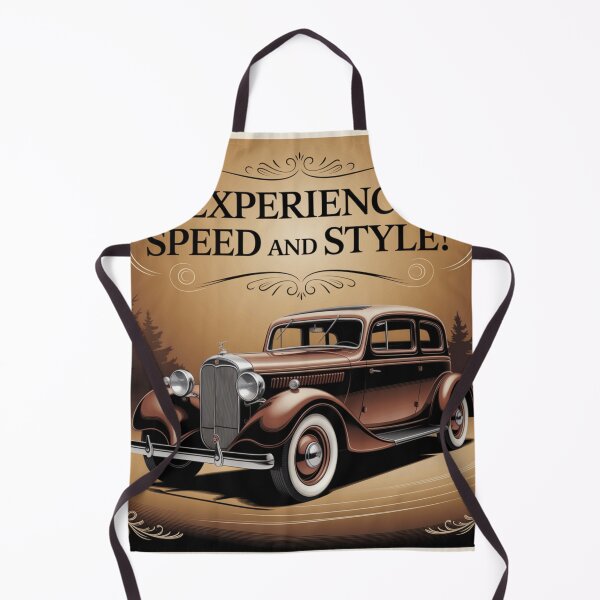 Item preview, Vintage Car Ad designed and sold by Ink And Inspire.
