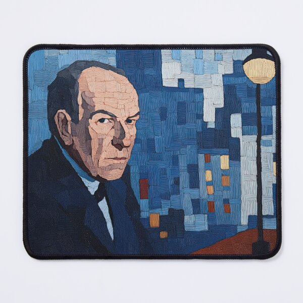 Item preview, Jorge Luis Borges | Post-impressionist painting style designed and sold by ComicsFactory.