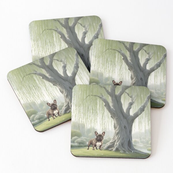 Item preview, French Bulldog Under A Willow Tree designed and sold by NikkiBear67.