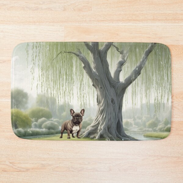 Item preview, French Bulldog Under A Willow Tree designed and sold by NikkiBear67.