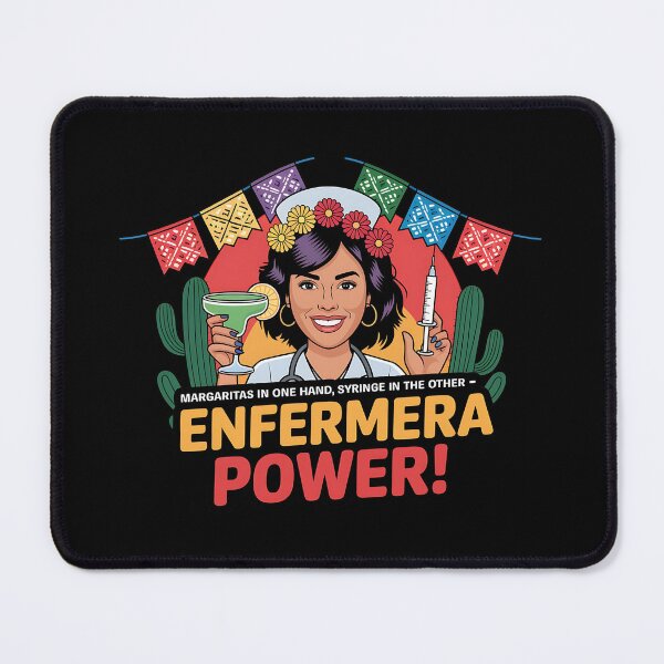 Item preview, Enfermera Life – Funny Margarita & Syringe Design designed and sold by Fragy72.