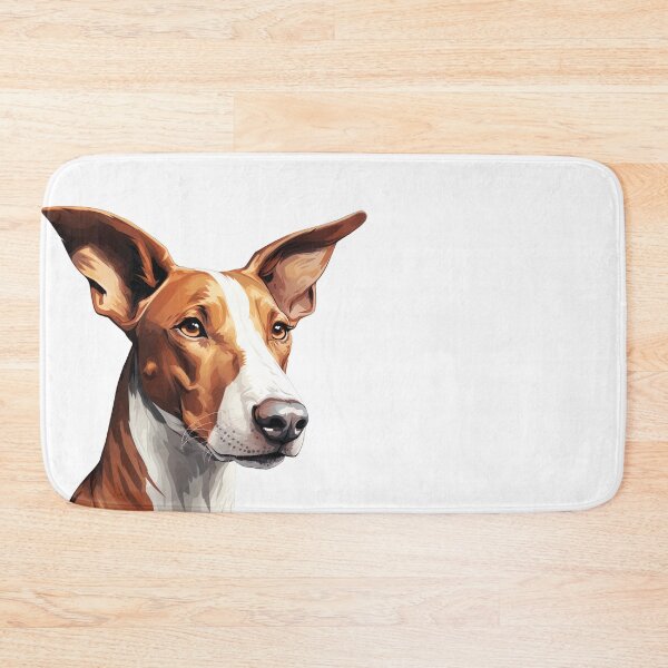 Item preview, Elegant Alertness: Captivating Ibizan Hound Portrait designed and sold by MYK-Printing.