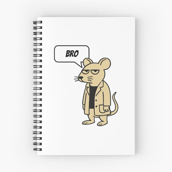 Item preview, Deadpan Bro Rat designed and sold by FlippinTurtles.