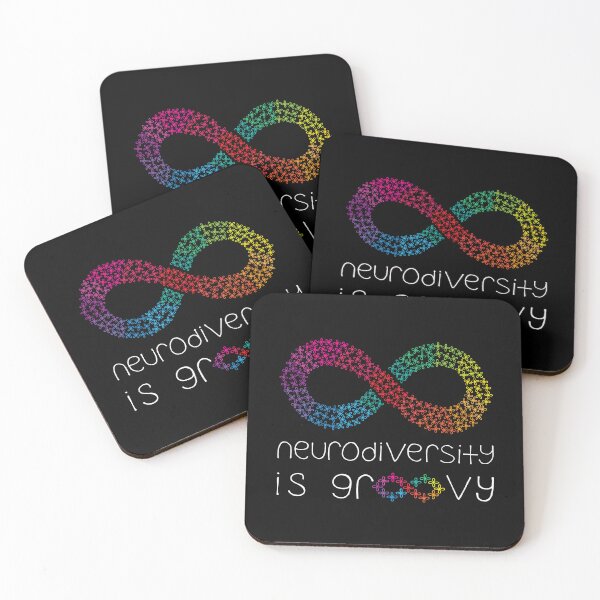 Item preview, Rainbow Infinity - Neurodiversity - Caption designed and sold by Tim Veiga.