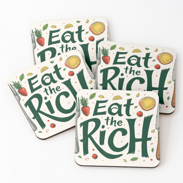 Item preview, EAT THE RICH - FINE RESTAURANT designed and sold by Prometheus31.