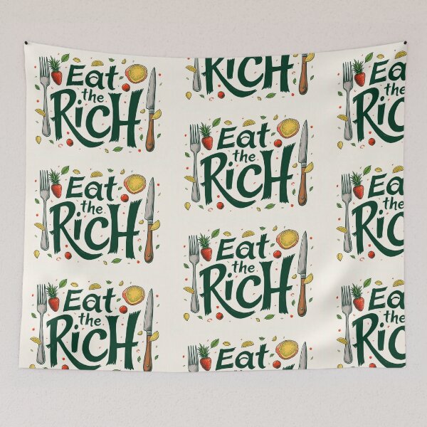 Item preview, EAT THE RICH - FINE RESTAURANT designed and sold by Prometheus31.
