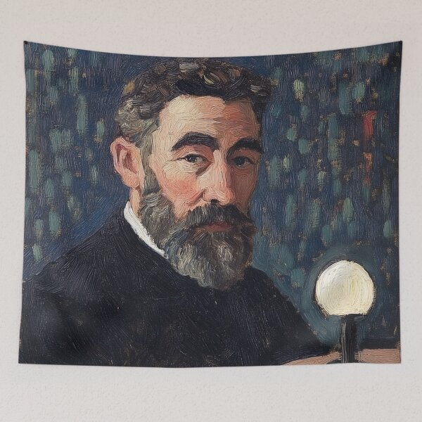 Item preview, Joseph Conrad | Post-impressionist painting style designed and sold by ComicsFactory.
