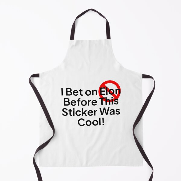 Item preview, I bet Elon Interdit Sticker designed and sold by Interdit Clothing.