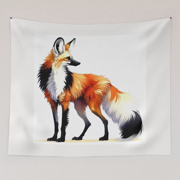 Item preview, Maned wolf Chrysocyon brachyurus designed and sold by Helios Be. Lavsh.