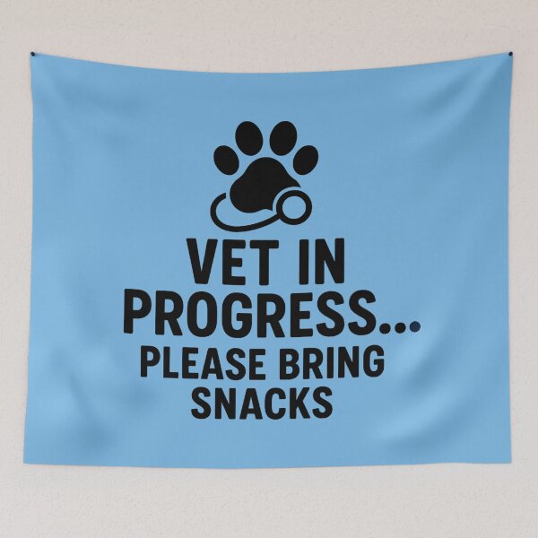 Item preview, Vet in Progress – Funny Veterinary Quote Shirt | Gift for Vet Students & Animal Lovers designed and sold by Design_Your_Day.