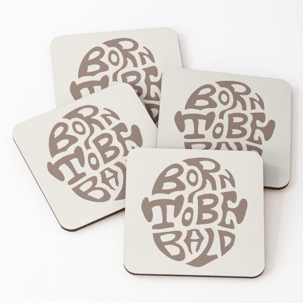 Item preview, Born To Be Bald - Dark Tone designed and sold by Tim Veiga.