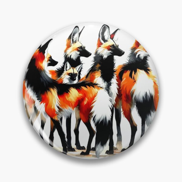 Item preview, Maned wolf Chrysocyon brachyurus#1 designed and sold by Helios Be. Lavsh.