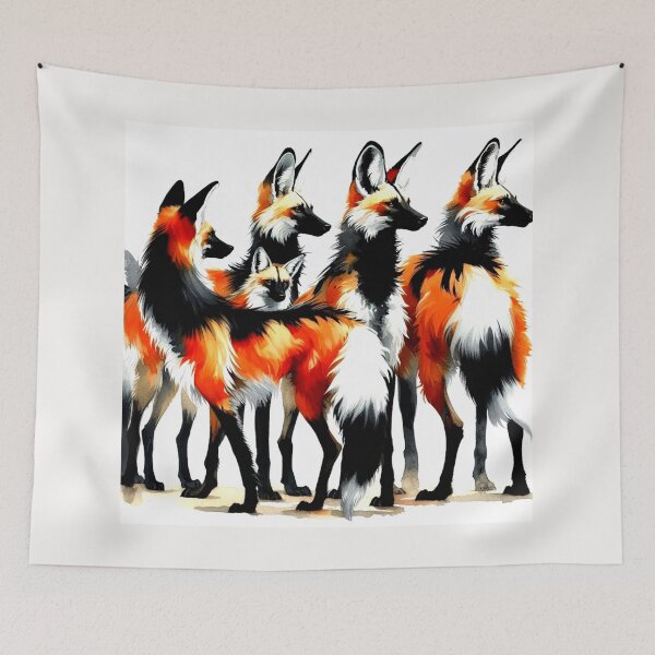 Item preview, Maned wolf Chrysocyon brachyurus#1 designed and sold by Helios Be. Lavsh.