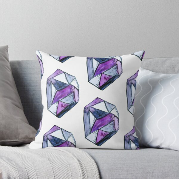 Item preview, Asexual and Grey-Sexual Pride Crystal designed and sold by Kendra Kantor.