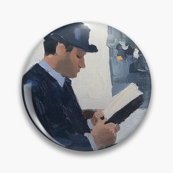 Item preview, Journalist | Post-impressionist painting style designed and sold by ComicsFactory.