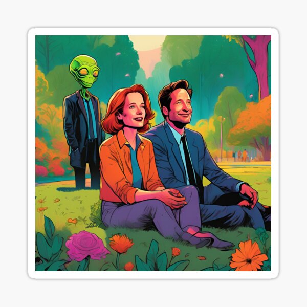 Item preview, Mulder & Scully - A Nice Afternoon designed and sold by Vividly Ashli.