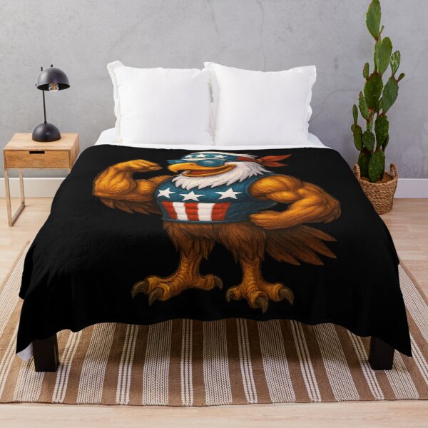Item preview, Patriotic Eagle USA American Flag 4th of July for Kids designed and sold by AdelinaPi.