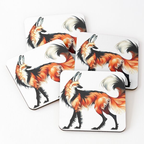 Item preview, Maned wolf Chrysocyon brachyurus#2 designed and sold by Helios Be. Lavsh.