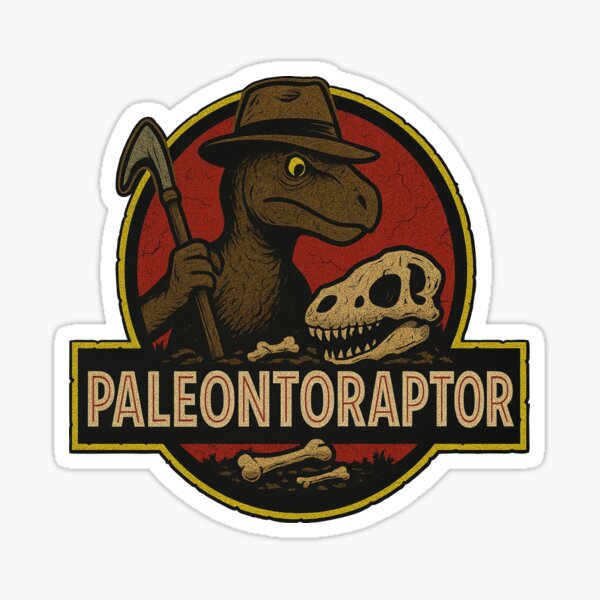 Item preview, Paleontoraptor - Vintage Dino Explorer designed and sold by MundoG-zus.