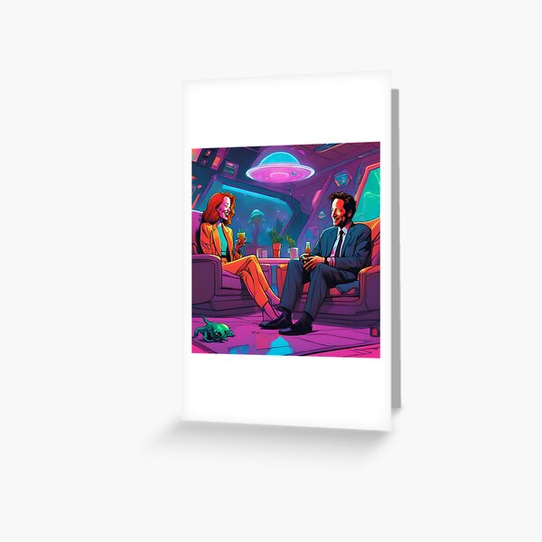 Item preview, Mulder & Scully Relaxing designed and sold by Vividly Ashli.