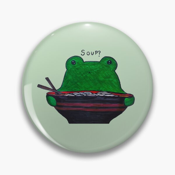 Item preview, Soup Froggy  designed and sold by Nadyastinyshop8.