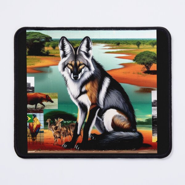 Item preview, Maned wolf Chrysocyon brachyurus#4 designed and sold by Helios Be. Lavsh.