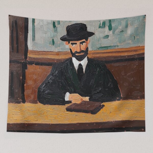 Item preview, Judge | Post-impressionist painting style designed and sold by ComicsFactory.