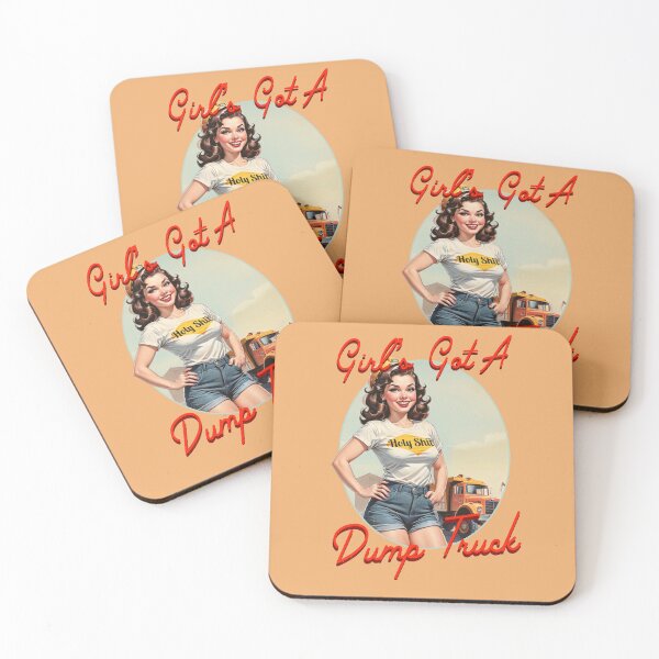 Item preview, Girl’s Got A Dump Truck designed and sold by Holy Shit Shirt Co..