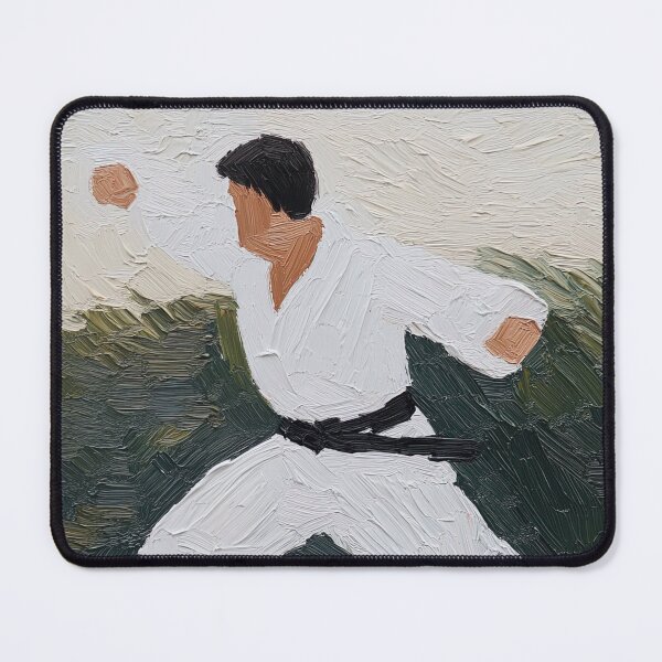 Item preview, Judo fighter | Post-impressionist painting style designed and sold by ComicsFactory.