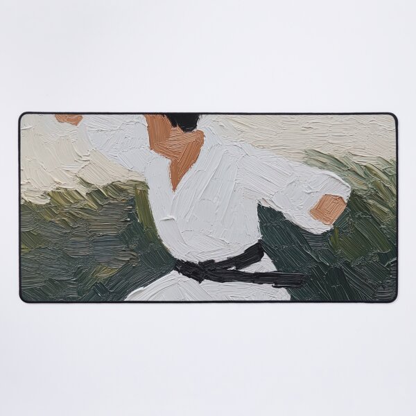 Item preview, Judo fighter | Post-impressionist painting style designed and sold by ComicsFactory.