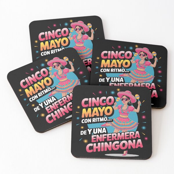 Item preview, Cinco de Mayo con Ritmo – Enfermera Chingona Fiesta Design designed and sold by Fragy72.