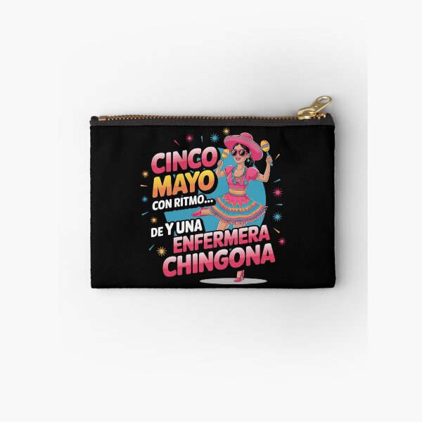 Item preview, Cinco de Mayo con Ritmo – Enfermera Chingona Fiesta Design designed and sold by Fragy72.