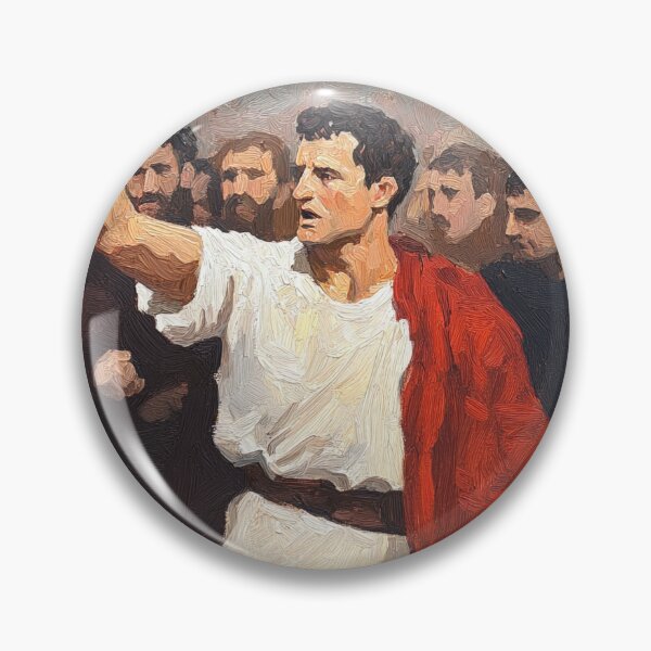 Item preview, Julius Caesar | Post-impressionist painting style designed and sold by ComicsFactory.