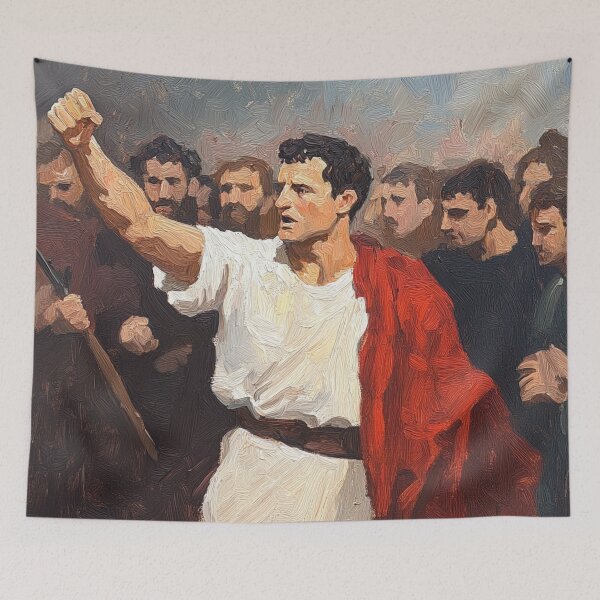 Item preview, Julius Caesar | Post-impressionist painting style designed and sold by ComicsFactory.