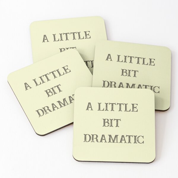 Item preview, A little bit dramatic designed and sold by Paper Drip.