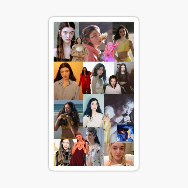 Lorde Lorde Lorde Sticker