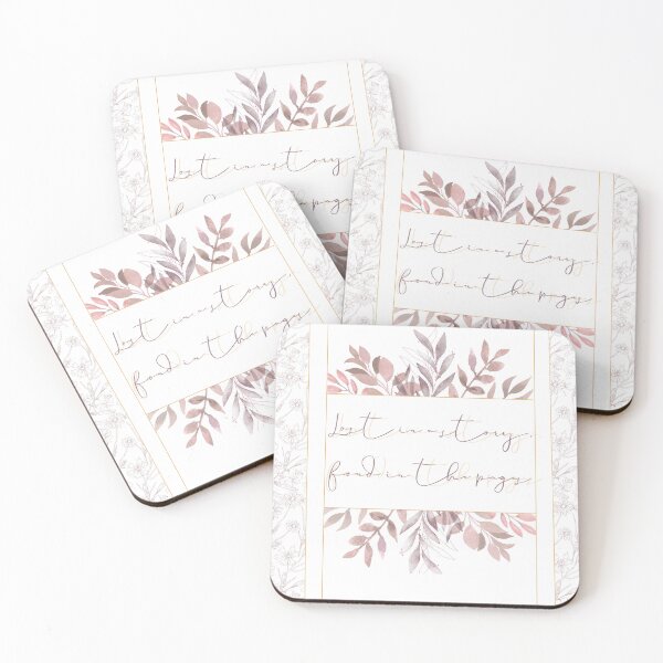 Item preview, Elegant Floral Bookish Design designed and sold by LitandLiteraryLife.