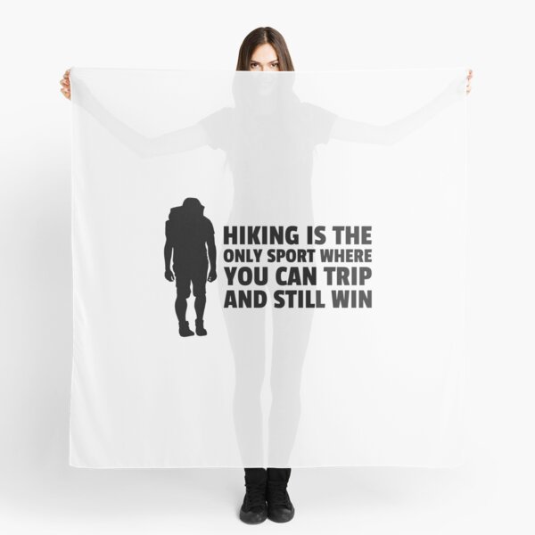 Item preview, Hiking is the only sport where you can trip and still win designed and sold by 4sproutsdesigns.