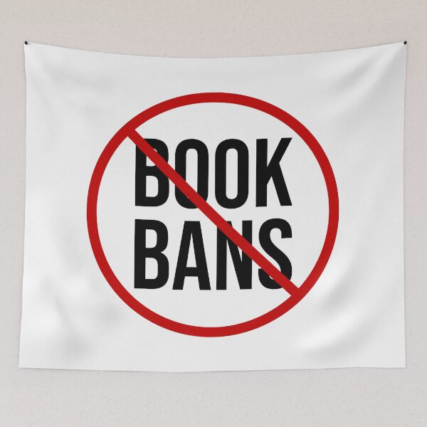 Item preview, Against book bans  designed and sold by Rachel the Artist .