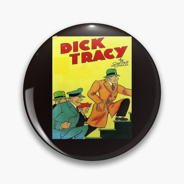 Item preview, Dick Tracy Vintage Police Detective Abstract Comic Strip Print designed and sold by posterbobs.