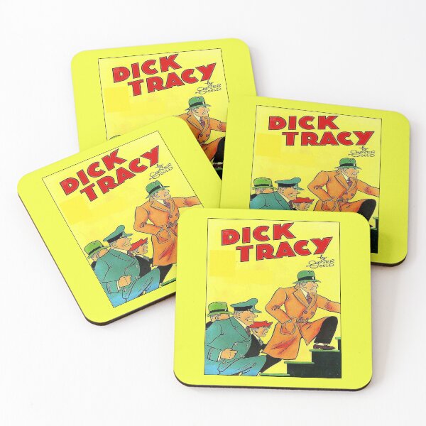 Item preview, Dick Tracy Vintage Police Detective Abstract Comic Strip Print designed and sold by posterbobs.