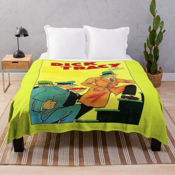 Item preview, Dick Tracy Vintage Police Detective Abstract Comic Strip Print designed and sold by posterbobs.