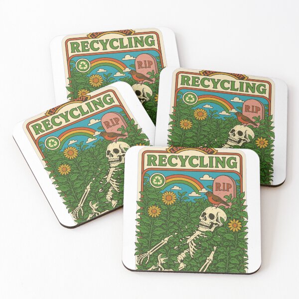 Item preview, "Recycle or Be Recycled" designed and sold by Puddle-Paws.