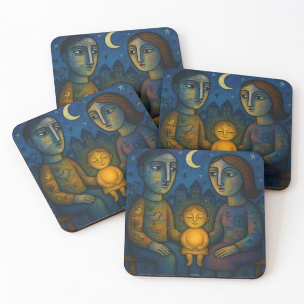 Item preview, There is a child - there is a family. Naive art designed and sold by BoBiloArt.
