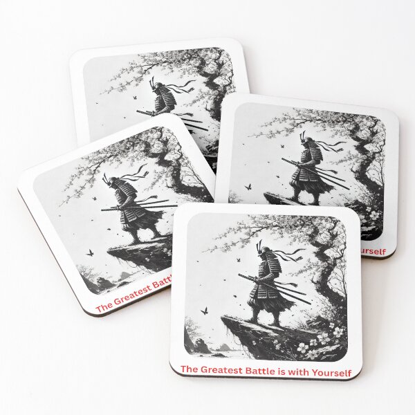 Item preview, Warrior The Greatest Battle is with Yourself designed and sold by Outlandishrob.