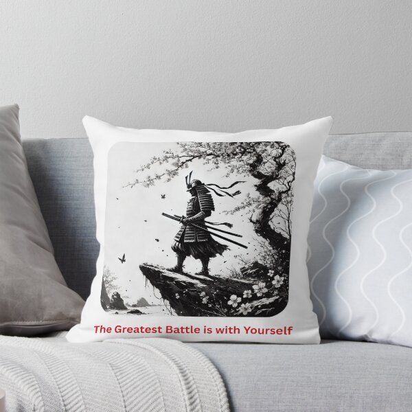 Item preview, Warrior The Greatest Battle is with Yourself designed and sold by Outlandishrob.