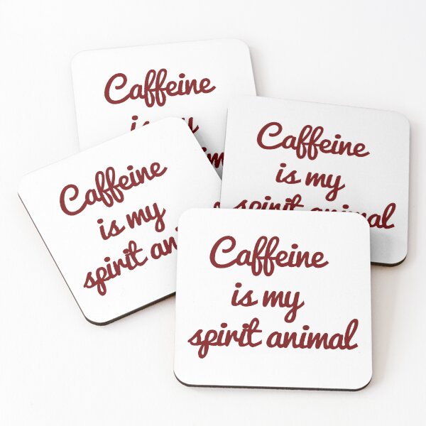 Item preview, Coffee Spirit Animal Quote designed and sold by SteadyRolling.